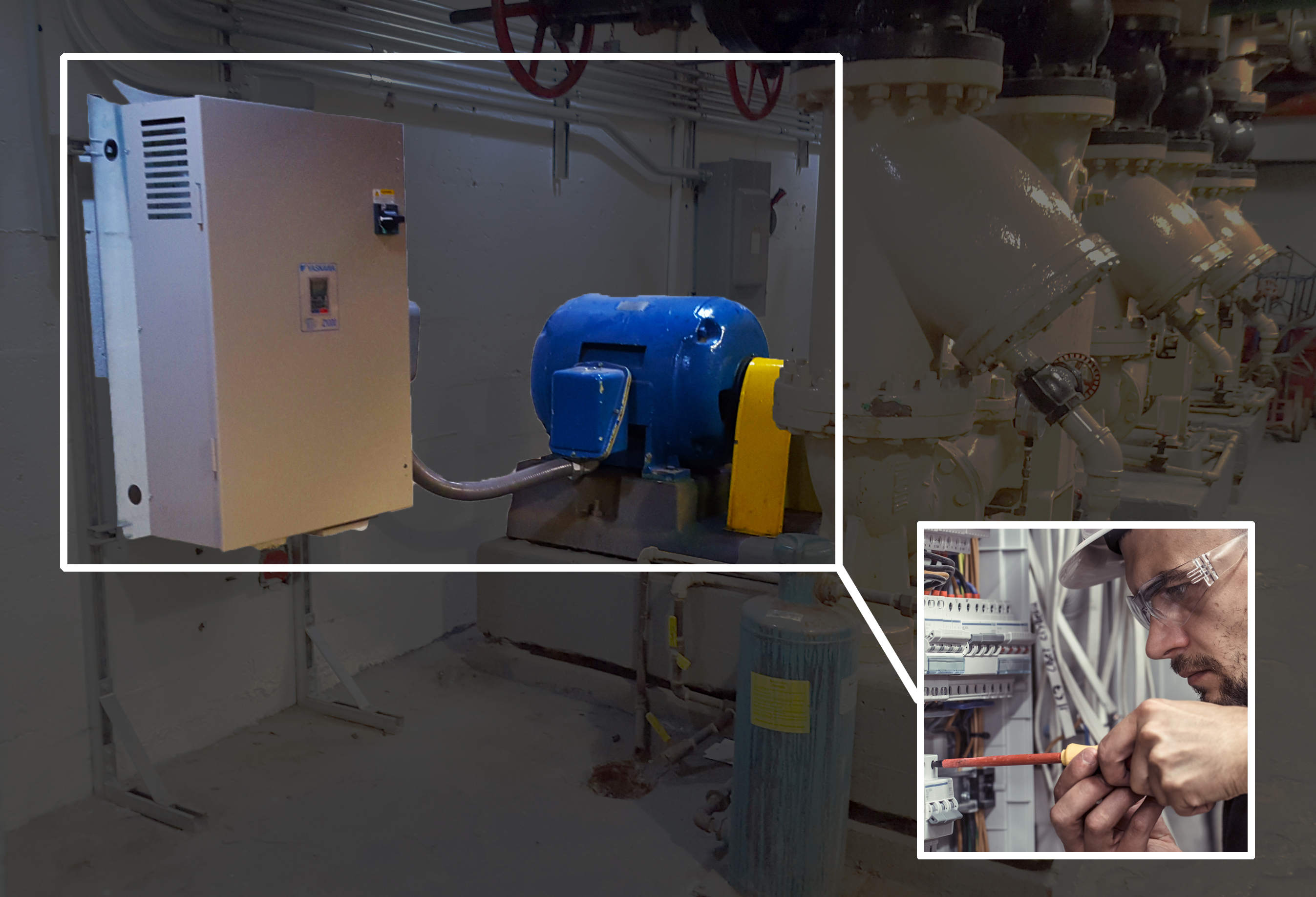 EDC control system installation