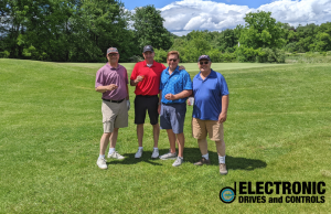 Team at the American Legion Golf Outing